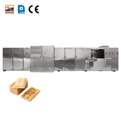 PLC Özel Wafer Bioscuit Üretim Ekipmanı Özel Üretim için