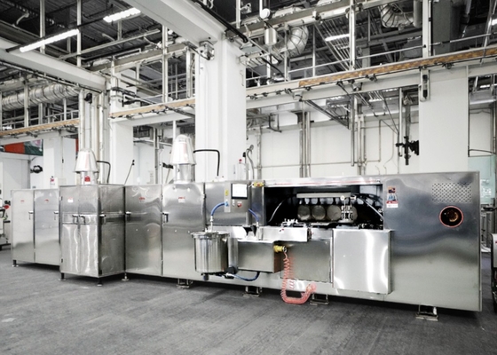 2.0HP Paslanmaz Çelik Malzemeden Üretilmiş Gofret Bisküvi Makinesi