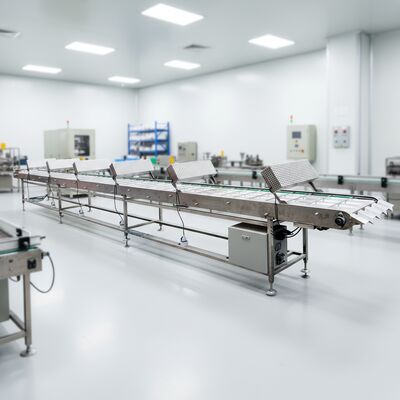 Sürekli Gıda İşleme İçin Tasarlanan Sevk Soğutma Konveyörü Güç Kaynağı