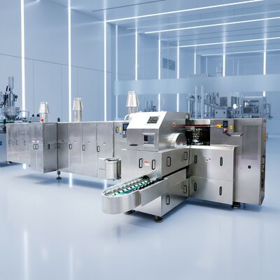 Yüksek Verimli Dondurma Külahı Üretim Makinesi Özellikleri Tutarlı Külah Üretimi İçin Tasarlanmıştır