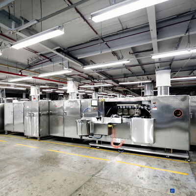 Otomatik Wafer Bisküvi Üretim Hattı Sürekli Wafer Bisküvi Üretimi ve Ambalajlama Verimliliği İçin Özel Makine