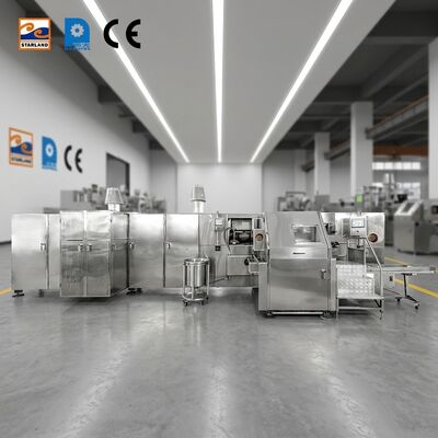 Production Of Automatic Rolled Barquillo Cone Production Line Easy To Operate