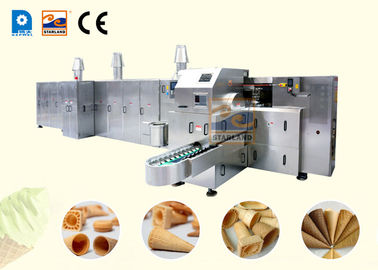 10kg / Saat Şeker Rulo Waffle Dondurma Külahı Makinesi