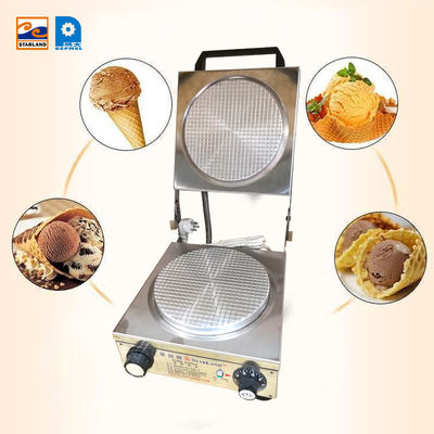 Ticari Ev Waffle Yapma Makinesi 10kg / Saat Gaz Tüketimi