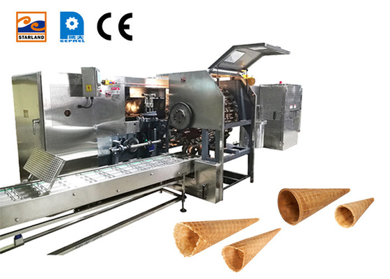 4.0hp Şeker Koni Üretim Hattı 89 Parça 320* 240mm Pişirme Şablonu