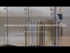 Ticari Ev Tipi Gofret Yapma Makinesi 10kg/Saat Gaz Tüketimi